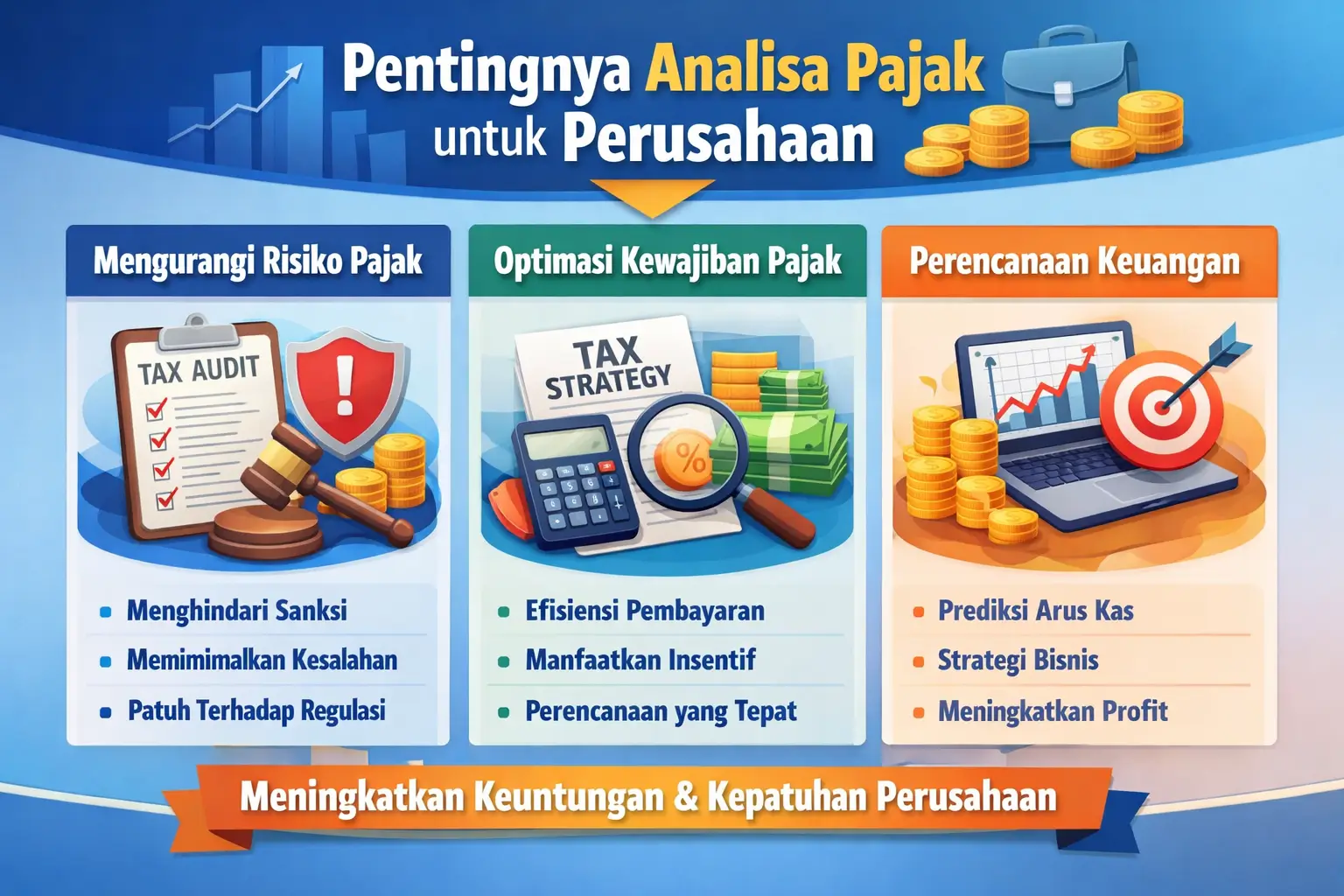 Keuntungan menggunakan jasa analisa pajak perusahaan